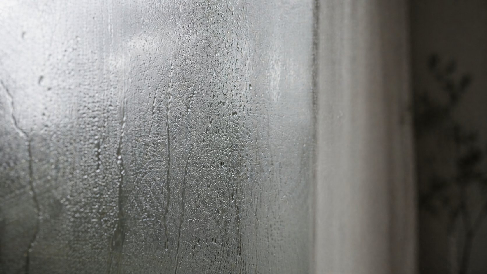 Kondenswasser am Fenster